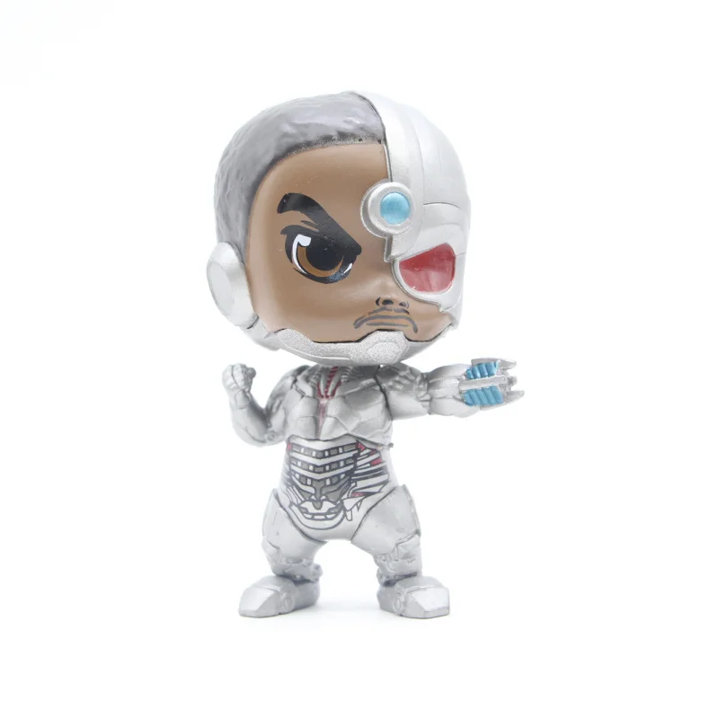 Фигурки игрушечные из ПВХ 6 шт./компл. DC Лига Справедливости Супермен Бэтмен