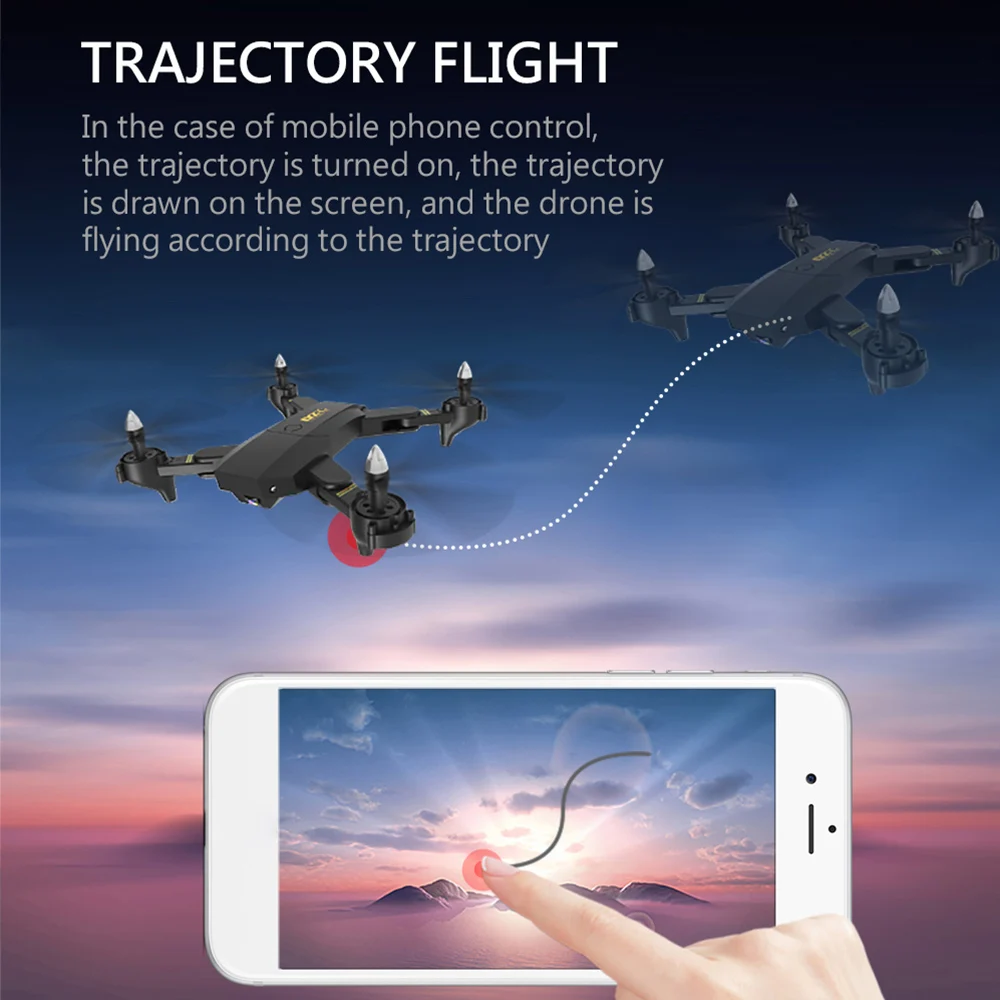 L900 Wi Fi FPV дрона с дистанционным управлением фиксированной высотой 1080 P 480 HD Камера