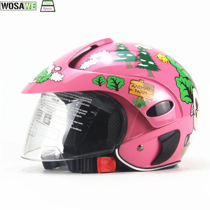 WOSAWE Детский велосипедный шлем mtb с полным лицом мотоциклетный детский защитный