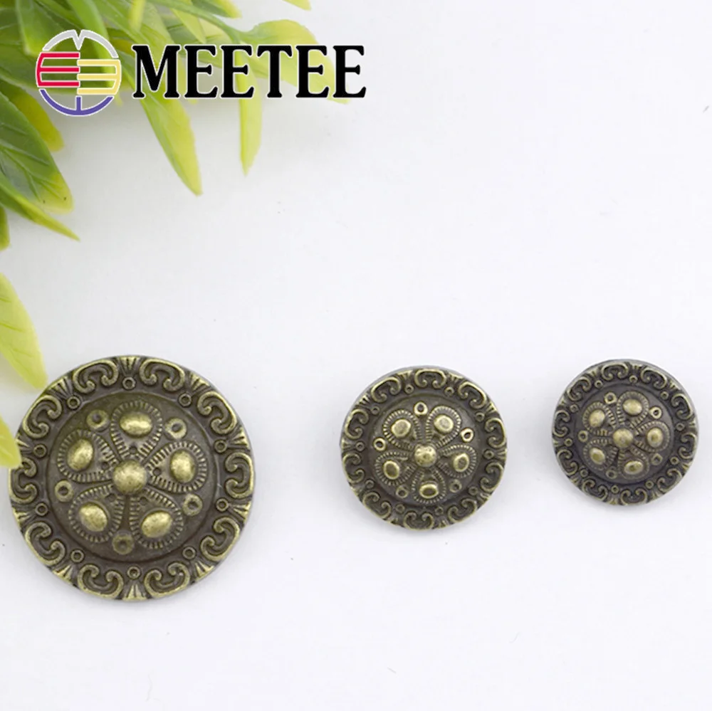 10 pcs/lot Restoring ancient ways design Snap Fastener leather wallet snap buttons DIY Garment accessories D3-7 | Дом и сад