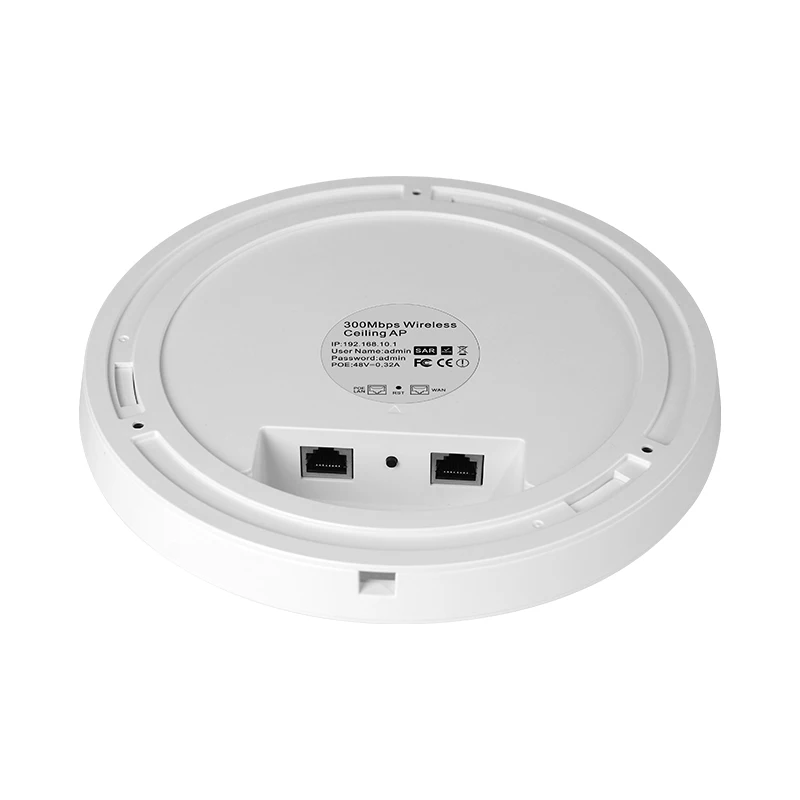 Wi Fi ретранслятор сигнала крышка Extender Roteador 300 Мбит/с потолочная AP 802.11b/g/n
