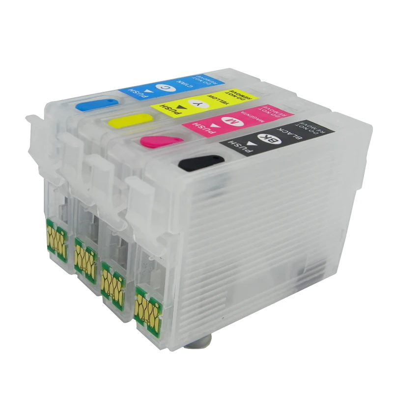 5 комплектов T2971 T2962 T2963 T2964 Refillable патрон чернил для принтера Epson XP231 XP431 XP241 XP 431 231 241 с