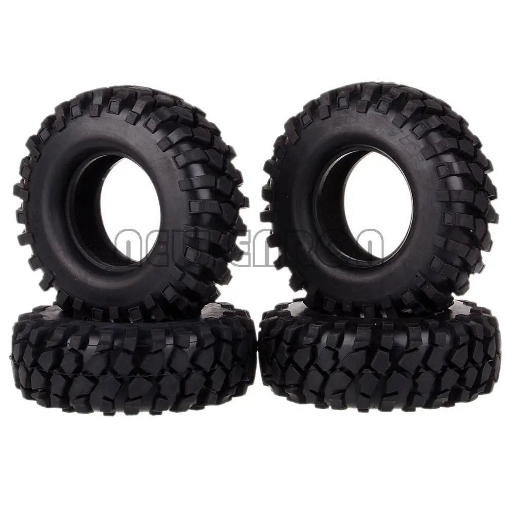 NEW ENRON 4PCS 1.9" Rubber 108mm Tyre Tires RC 1/10 Model Car Climbing Rock Crawler TRX4 Tamiya CC01 MST jimny TF2 D90 D110 | Игрушки и