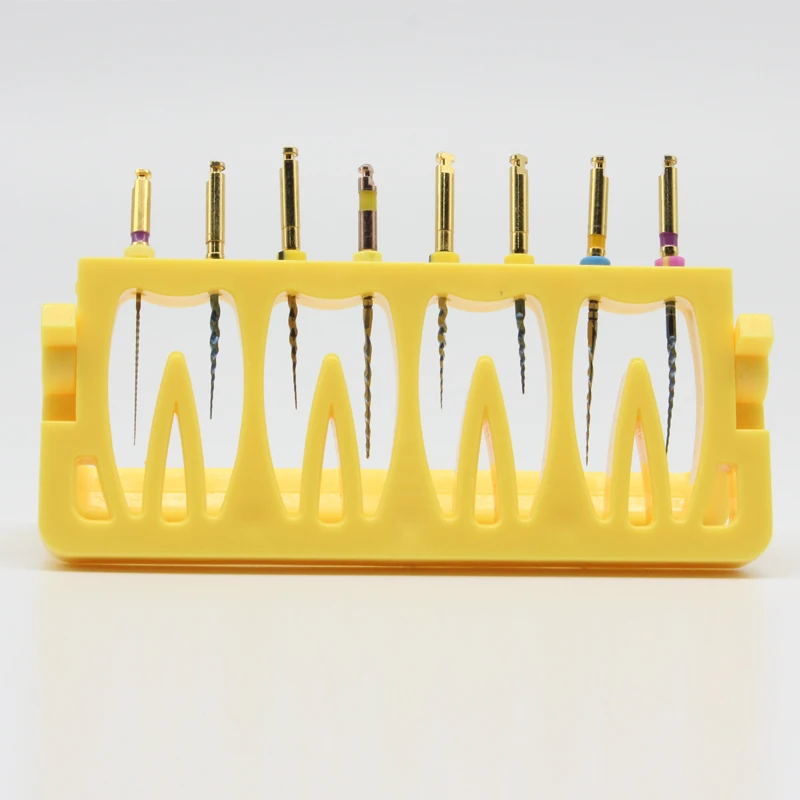 

2pics Dental Plastic Endo Root Canal File Holder