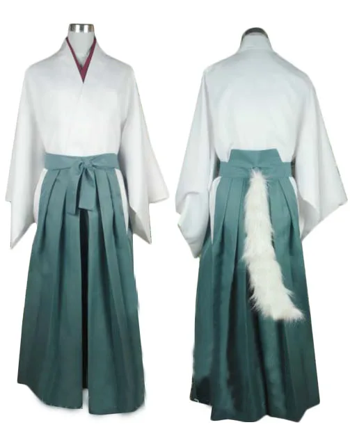 Kamisama Kiss Hajimemashita Tomoe кимоно костюм для косплея Топы + брюки уши хвост| |