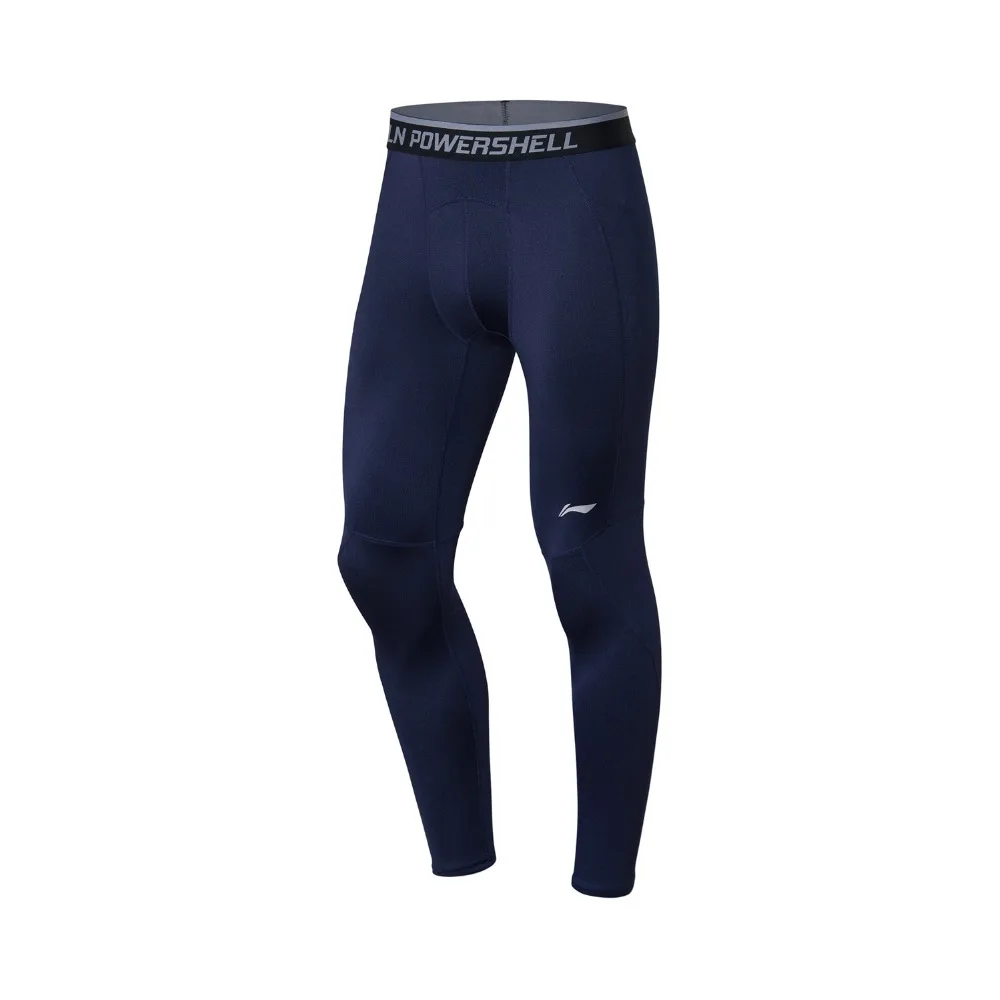 Li-Ning мужская тренировочная серия базовый слой 84% полиэстер 16% спандекс эластичная