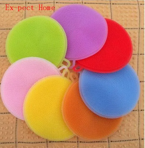 200 шт. силиконовые чистящие щётки для посуды|Чистящие щетки| |