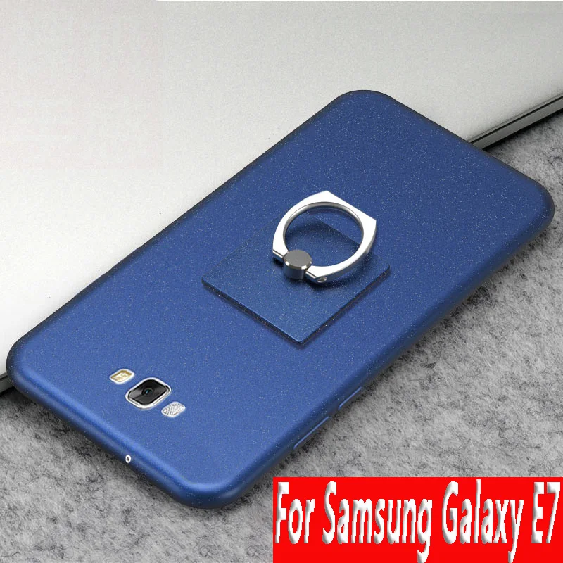 Для Samsung Galaxy E7 чехол силиконовый роскошный матовый мягкий TPU все включено Чехол