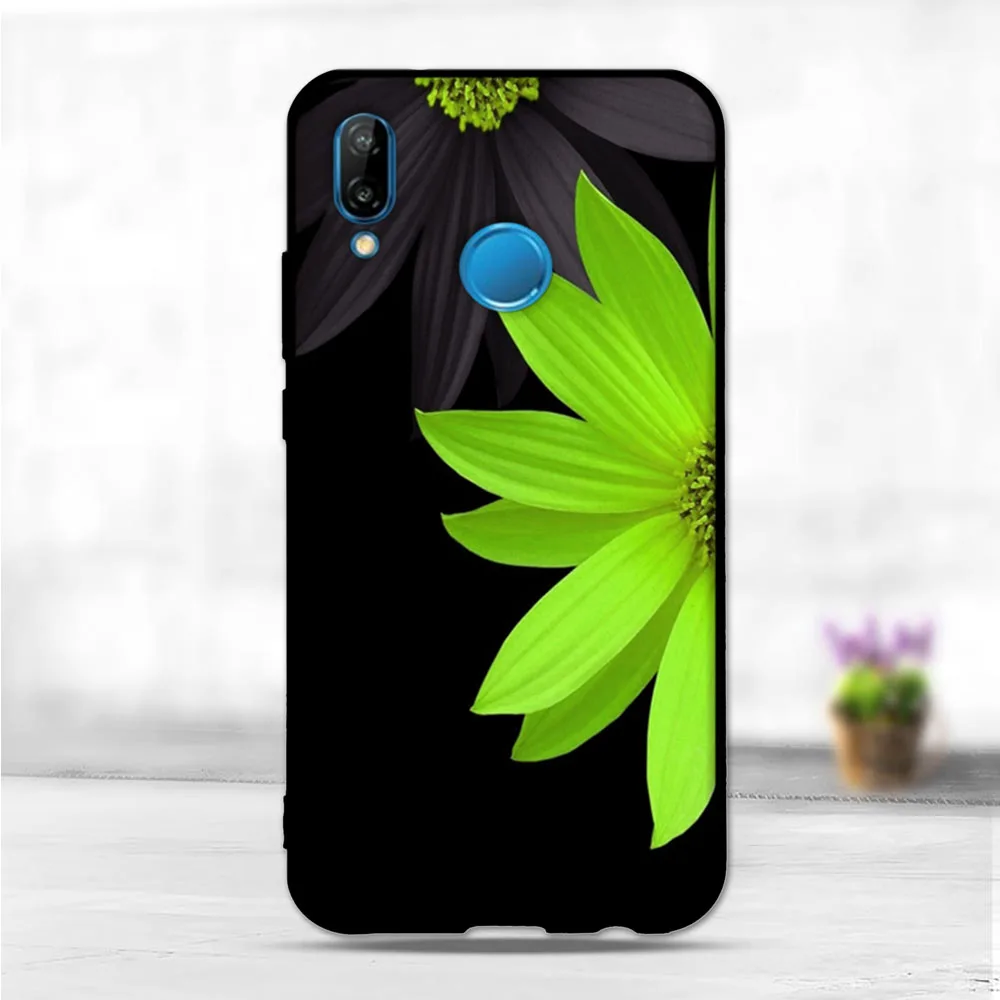 5 84 "чехол для Huawei P20 Lite чехол lite задняя крышка защитный телефона Coque | Мобильные