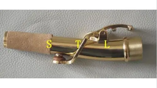 Бесплатная доставка Превосходное качество Изогнутые сопрано шеи Sax латуни |