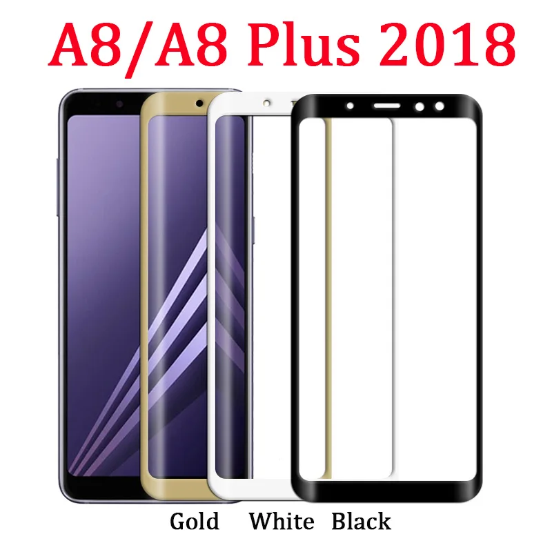 5D для galaxy a 8 Защитное стекло для samsung a8 glass plus 8a a8plus защитная пленка из закаленного стекла