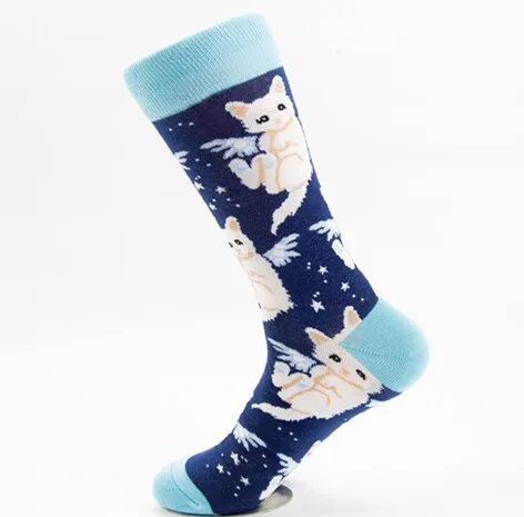 4 Crew Cool Cat Panda Bamboo Animal Premium мужские и женские зимние теплые носки счастливые короткие мужские хлопковые популярные женские AA104 - Цвет: 4