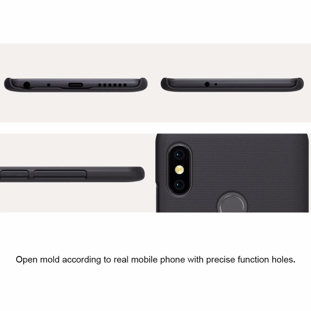 Xiaomi Redmi Note 5 чехол Nillkin Матовый Жесткий ПК Пластиковый Бизнес-чехол для телефона для Redmi Note 5 Pro/Глобальная версия