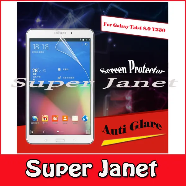 3 Шт./лот С Антибликовым Покрытием Экран Протектор Фильм Гвардии Для Samsung Galaxy Tab 4 8.0