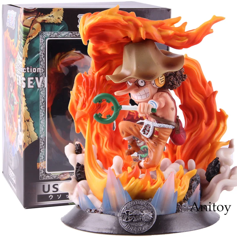 Аниме one piece Figure Usopp GK статуя ПВХ one piece Usopp Фигурка Статуя Коллекционная модель игрушки