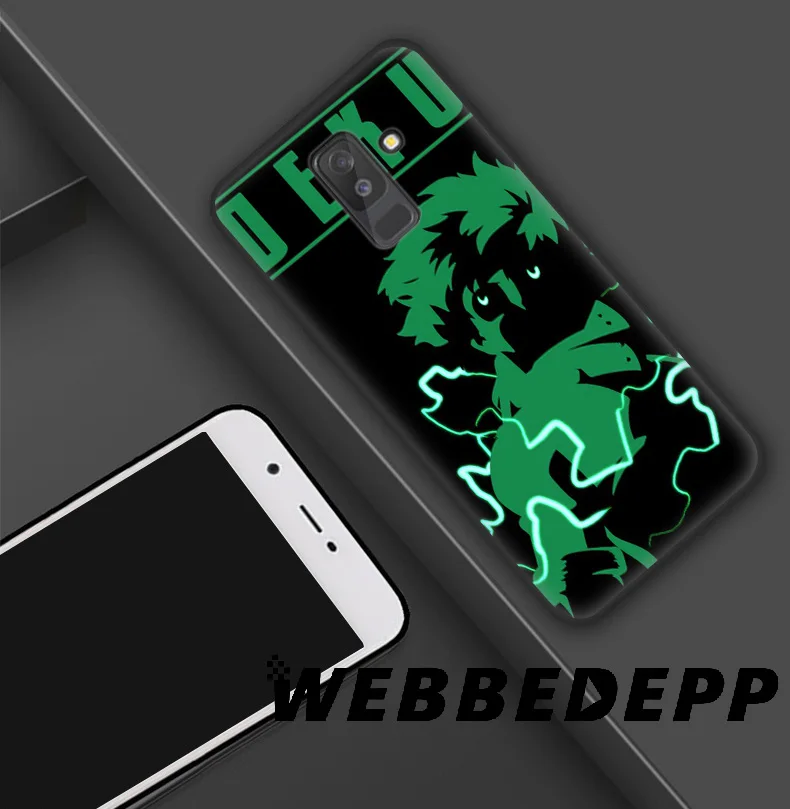 Мягкий силиконовый чехол WEBBEDEPP My Hero academic для Samsung Galaxy A9 A8 A7 A6 Plus 2018 A5 A3 2017 2016 Note 9 8 |