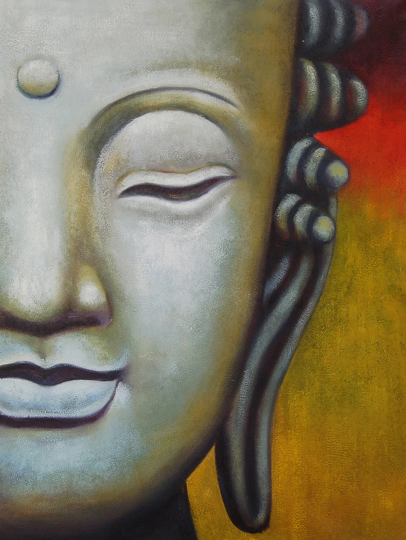 

Buddha Art printed painting canvas oil painting picture for wall decoration