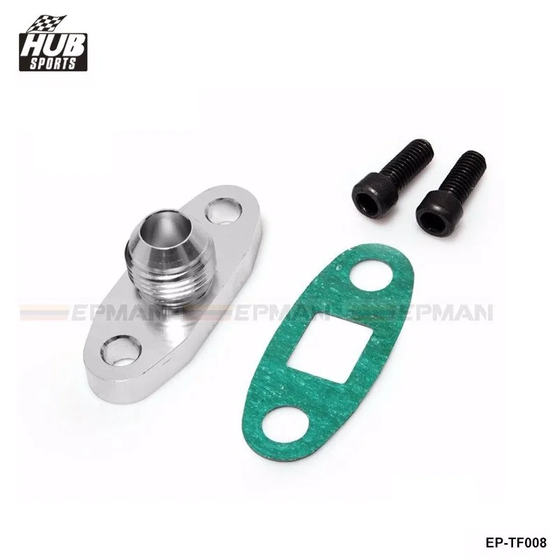 Для слив масла из турбины обратный фланец 10 AN Garrett GT28 GT30 GT35 (отверстие