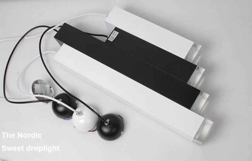 Современный светодиодный квадратный подвесной светильник алюминиевое