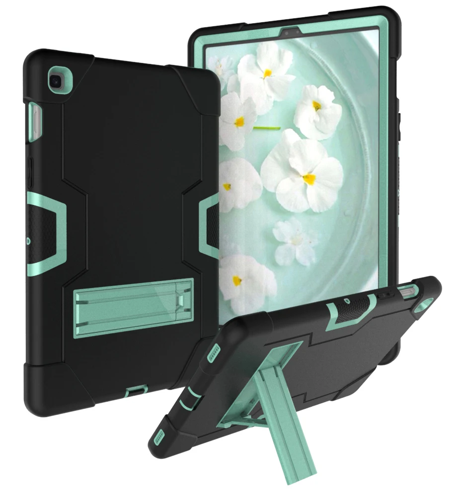 Shockproof Case for Samsung Galaxy Tab S5e 10.5 Case Cover T720 T725 SM-T720 SM-T725 Tablet Shell Funda Coque with Stand Holder