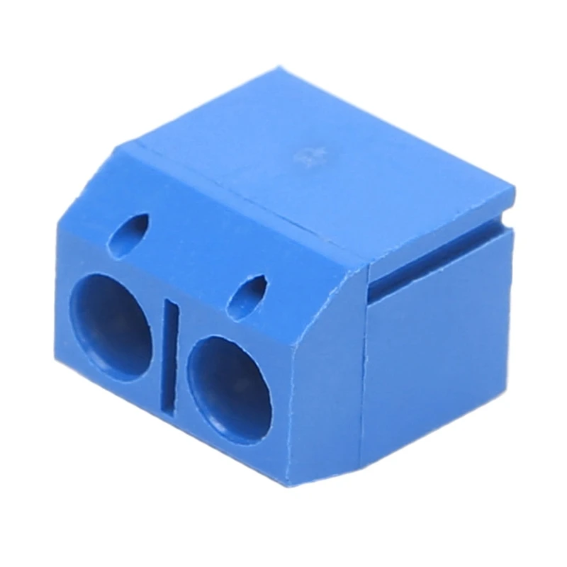 100 шт. 2 Pin винт клеммный блок печатных плат разъем 5 мм Шаг 16A|pcb terminal block|pcb block