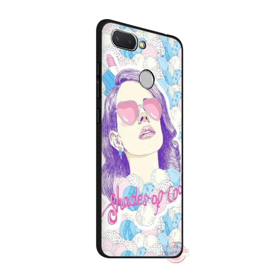 WEBBEDEPP новый мягкий чехол для телефона Lana Del Rey Redmi Note 8 7 6 5 Pro 4A 5A 6A 4X Plus S2 Go | Мобильные