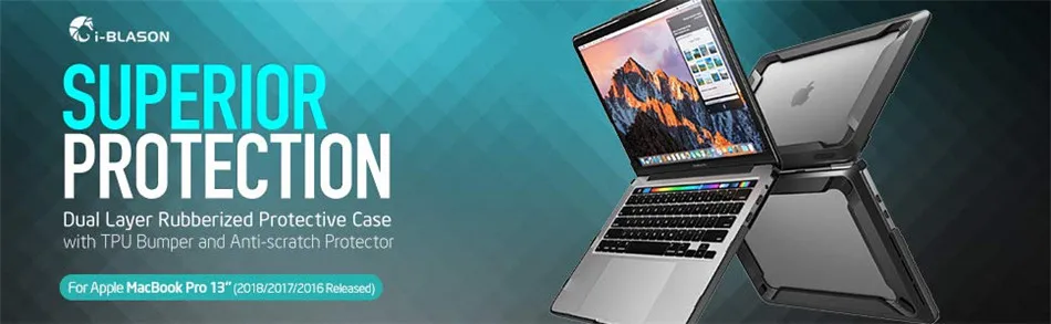 Для MacBook Pro 1" чехол A2159/A1989/A1706/A1708() с или без сенсорной панели за счет сканера отпечатков пальцев ТПУ бампер чехол Чехол