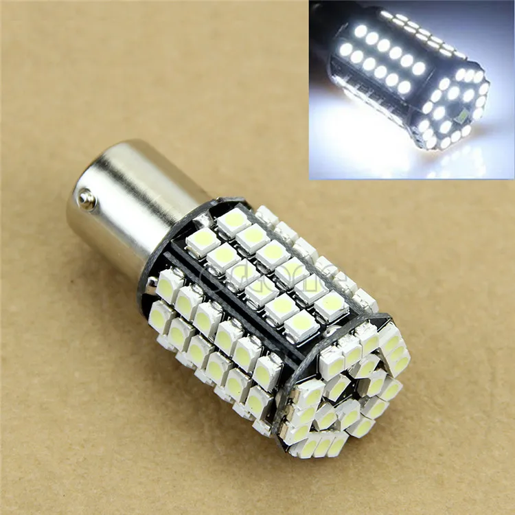 Белый Автомобиль 1156 382 задний сигнал поворота 80 SMD светодиодный светильник BA15S P21W