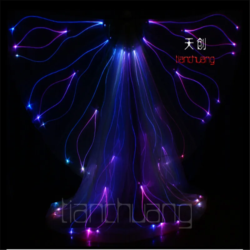 Женский светодиодный светильник яркий программируемый для бальных танцев|led