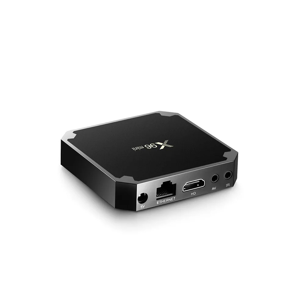 X96 мини пульт дистанционного ТВ коробка Android 7 1 Smart tv BOX HD 2 Гб 16 Amlogic S905W