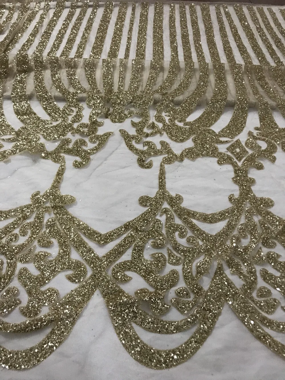 Французская сетчатая кружевная ткань новый дизайн вышитый сетчатый материал с