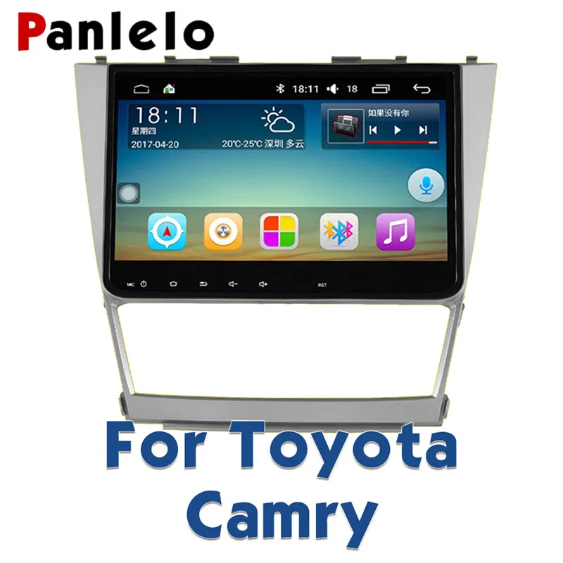 Panlelo для Toyota RAV4 автомобиль радио мультимедиа 10,2/10/9 дюймов авто для Toyota Camry 2din видео плеер навигации gps Android - Цвет: TY-09