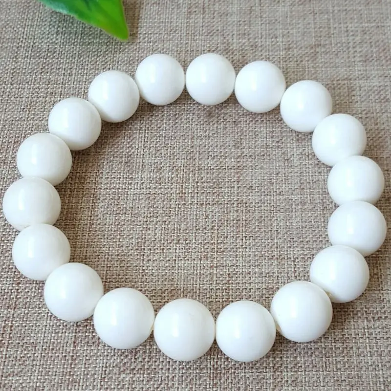 Natural AAA White Tridacna Bracelet 6-16mm Beads Jewelry Accessories Color Stone Bracelets for Women Men | Украшения и аксессуары
