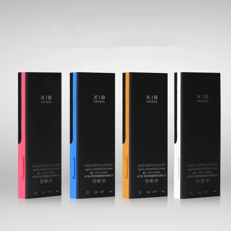 RUIZU X18 оригинальный 8G спортивный мини MP3 плеер Bluetooth 4 0 2018 без потерь рекордер fm
