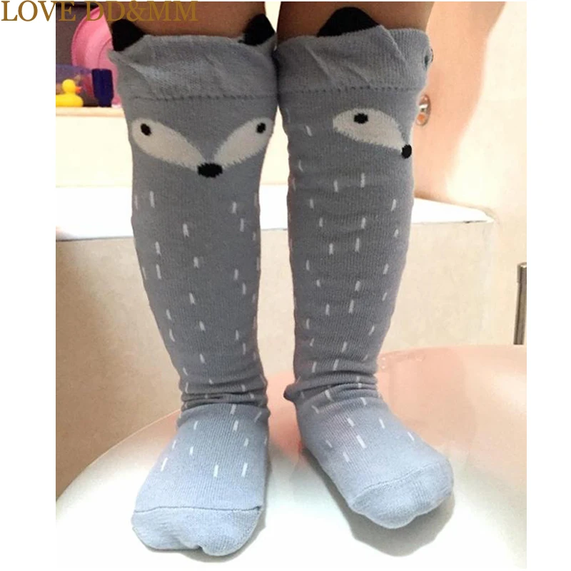 LOVE DD&ampMM Children's Socks 2020 New Baby Fox Three-Dimensional Shape |