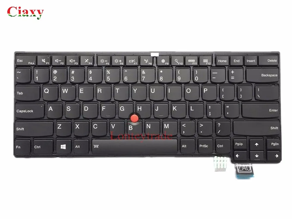 Высокое качество и новый ноутбук США клавиатура 00PA534 для Lenovo Thinkpad T460S T470S с