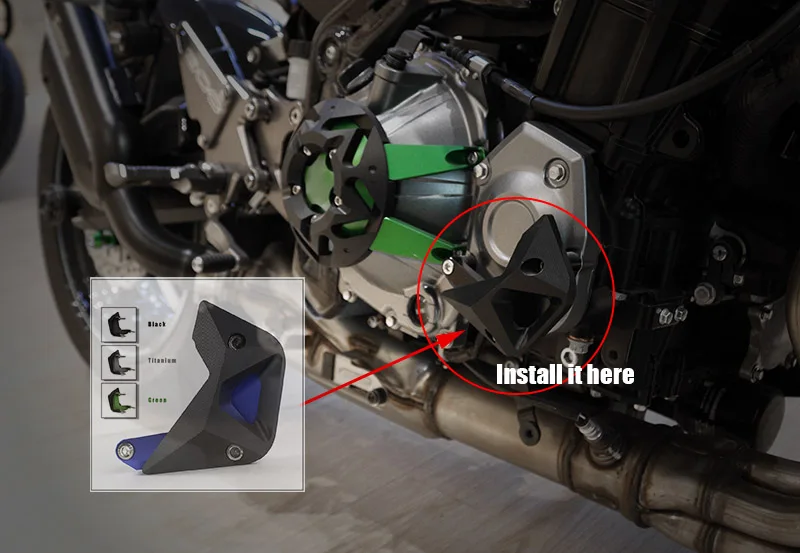 Защитная накладка комплект для kawasaki Z900 Z1000 Запчасти Аксессуары Мото Фрам слайдер