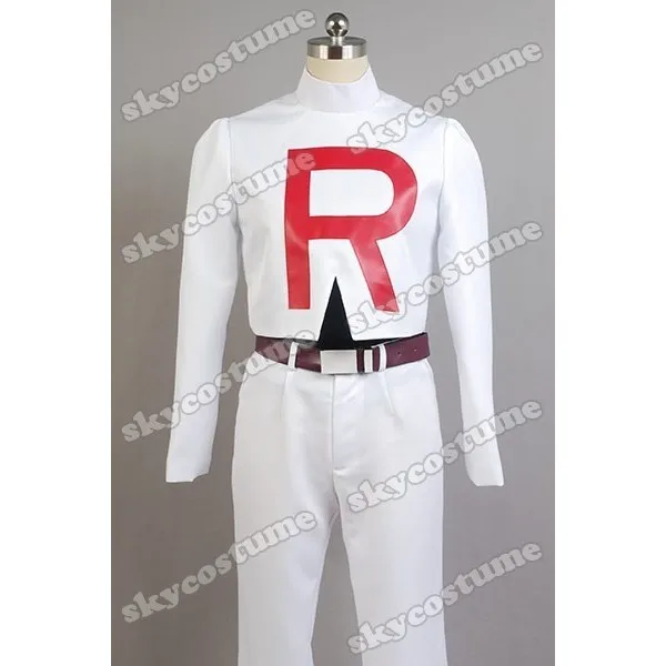 Ракета с командой покемонов Джеймса Хэллоуин аниме косплей костюм для мужчин |