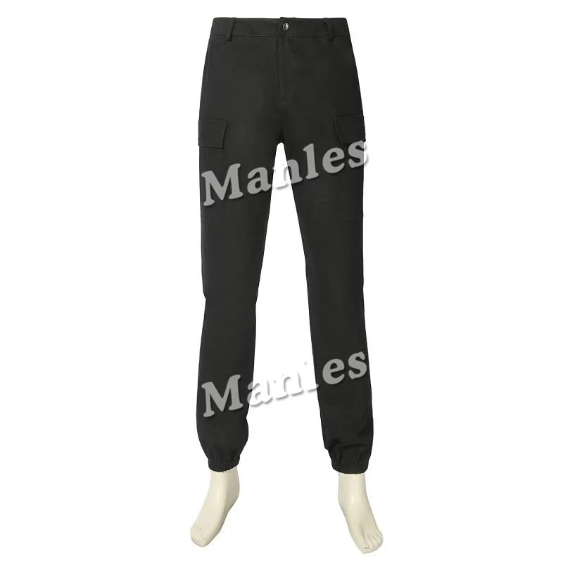Pants Only Игра DMC 5 Vitale косплей костюм кожаная куртка таинственный человек модное пальто реквизит для взрослых мужчин Хэллоуин Карнавал Наряд на заказ - Цвет: Pants Only
