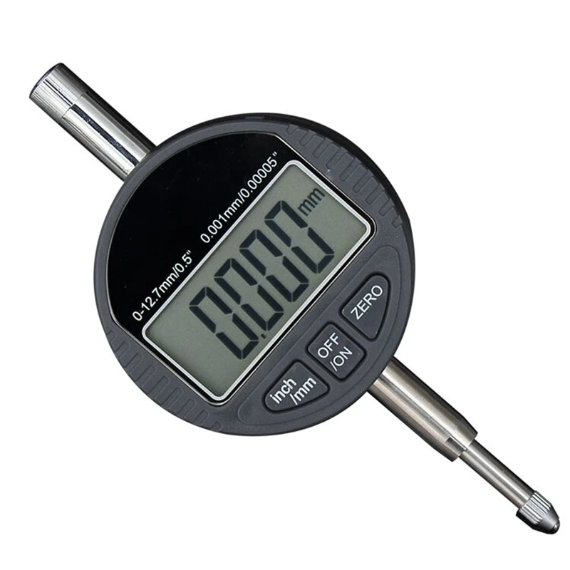 0.00005" Digital Micrometer 0.001mm Digital Micrometer Gauge Metric/Inch Dial Indicator Meter Range 0-12.7mm RS232 Data Output