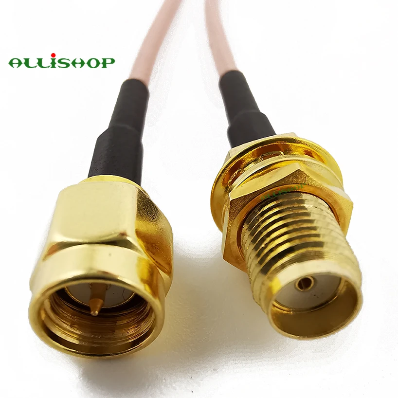 ALLiSHOP FPV антенна Удлинительный кабель SMA женский SMA антенный адаптер RG316 коаксиальный кабель 7 см/10 см; обувь на каблуке 15 см 20 см 30 см 50 см