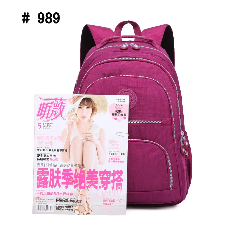 TEGAOTE, школьный рюкзак для девочек-подростков, Mochila Feminina, женские рюкзаки, нейлоновый водонепроницаемый повседневный рюкзак для ноутбука, женский рюкзак