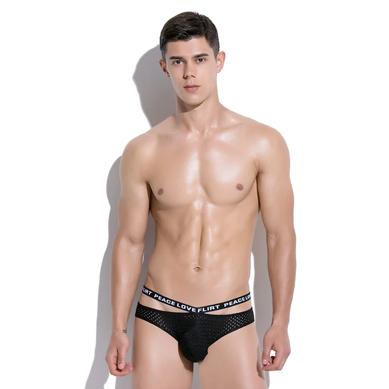 

Underpants underwear men briefs ropa interior hombre low-rise gay sexy underwear breathable mesh calzoncillos hombre slip