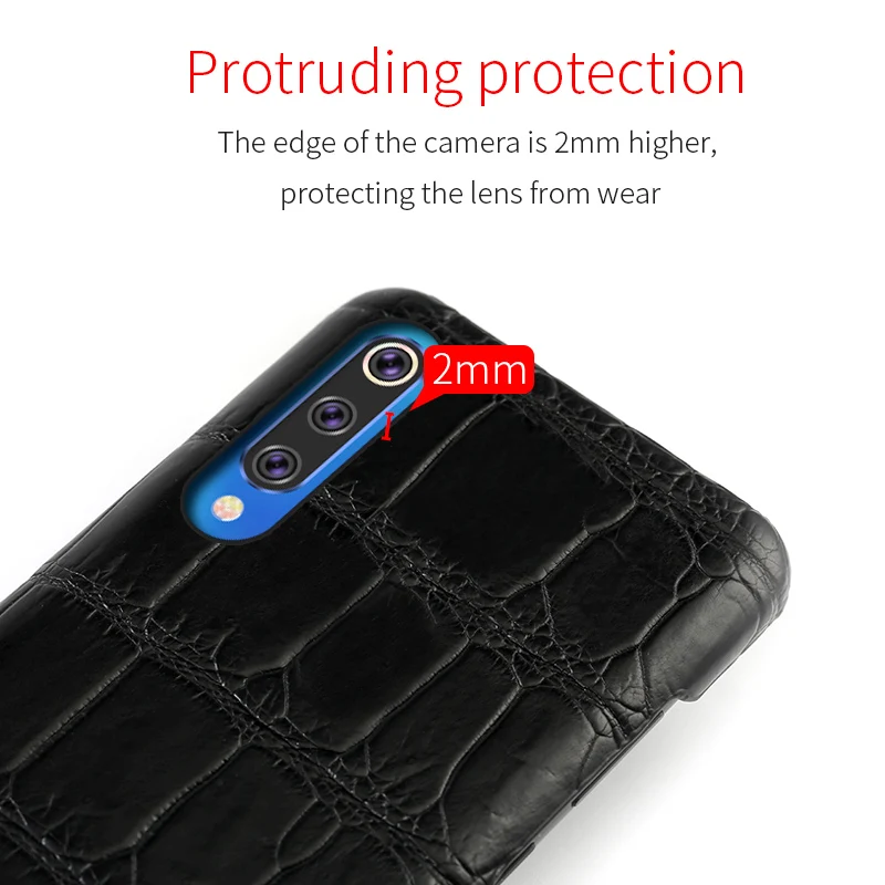 Чехол из натуральной крокодиловой кожи для Xiaomi mi 9 8 SE Lite Explore ore Pocophone F1 чехол s для Red mi Note 7 Роскошный чехол marvel Armor