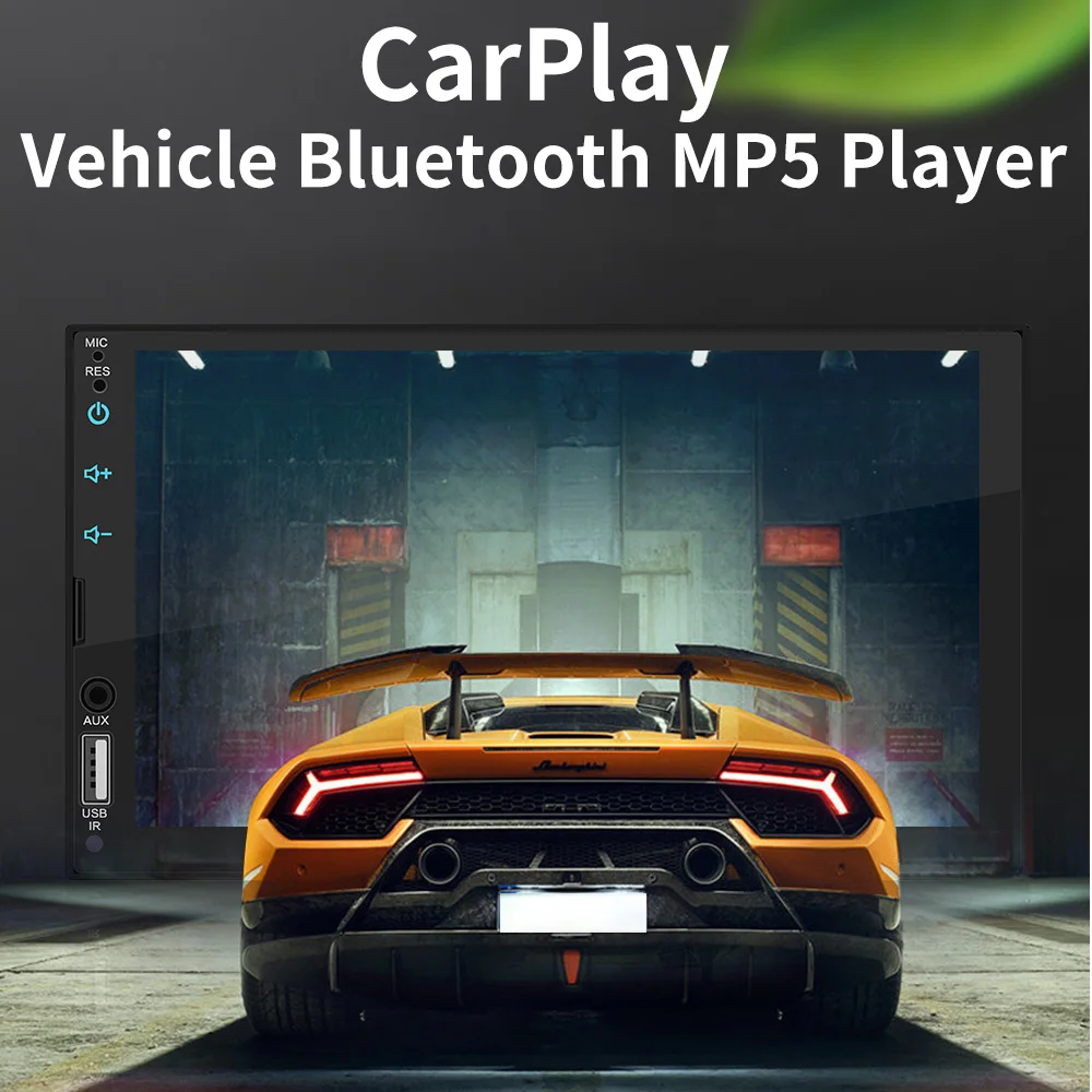Carplay радио 2 Din Авто Стерео 2din Coche Para Estero Bluetooth управление рулевым колесом обратная