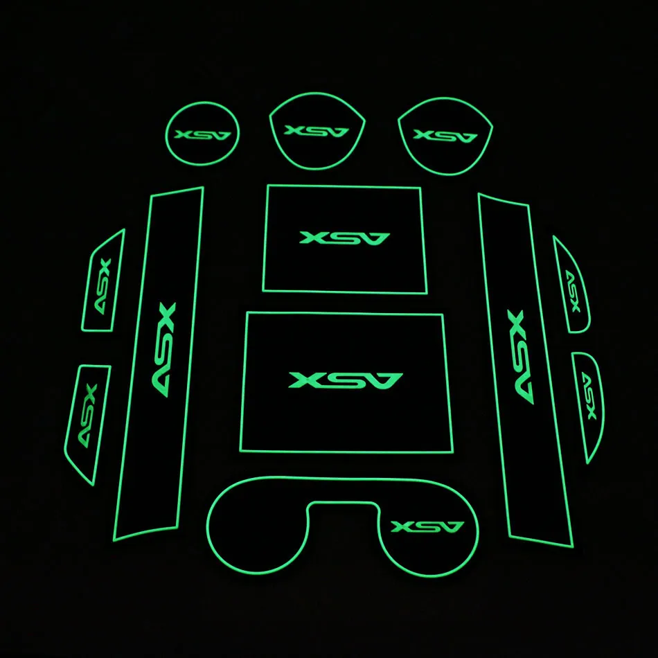 12 шт./лот нескользящий коврик для межкомнатной двери дверных ворот чехол Mitsubishi ASX