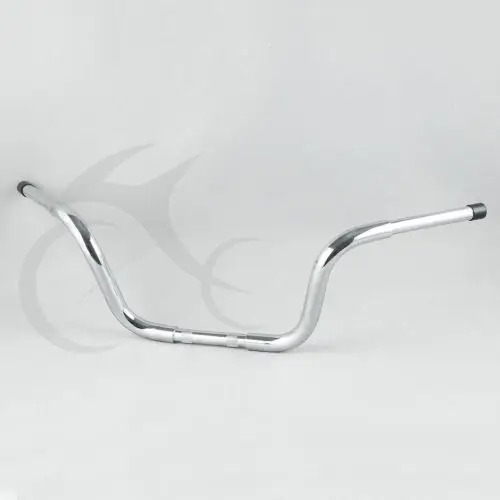 Вешалка для животных Chrome Fat 1 1/4 дюйма 10 дюймов Harley Sportster XL FLST FXST|handlebars for harley|handlebar