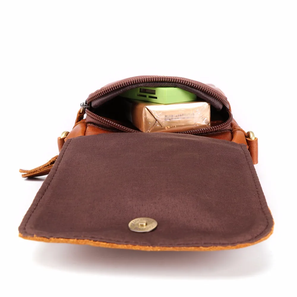 Винтажная сумка-мессенджер JOYIR 005 мужская из натуральной кожи повседневный