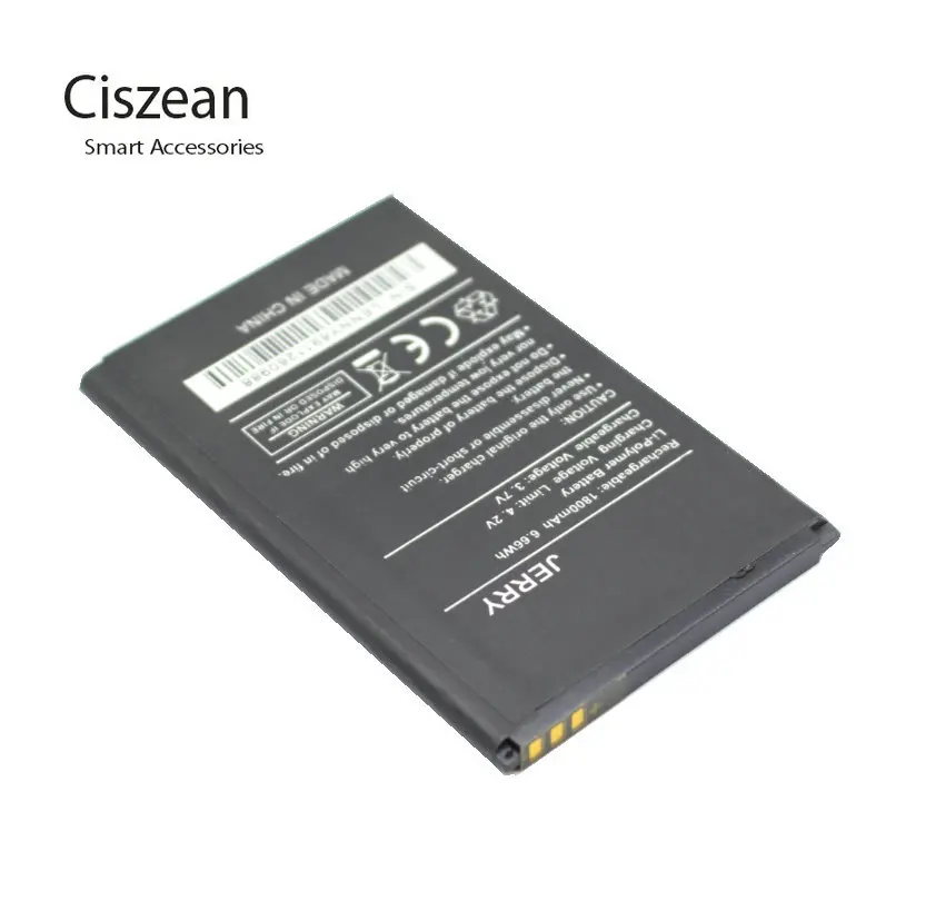 Сменный аккумулятор Ciszean 1x3 7 в 1800 мАч для Wiko Jerry аккумуляторы батареи сотовых