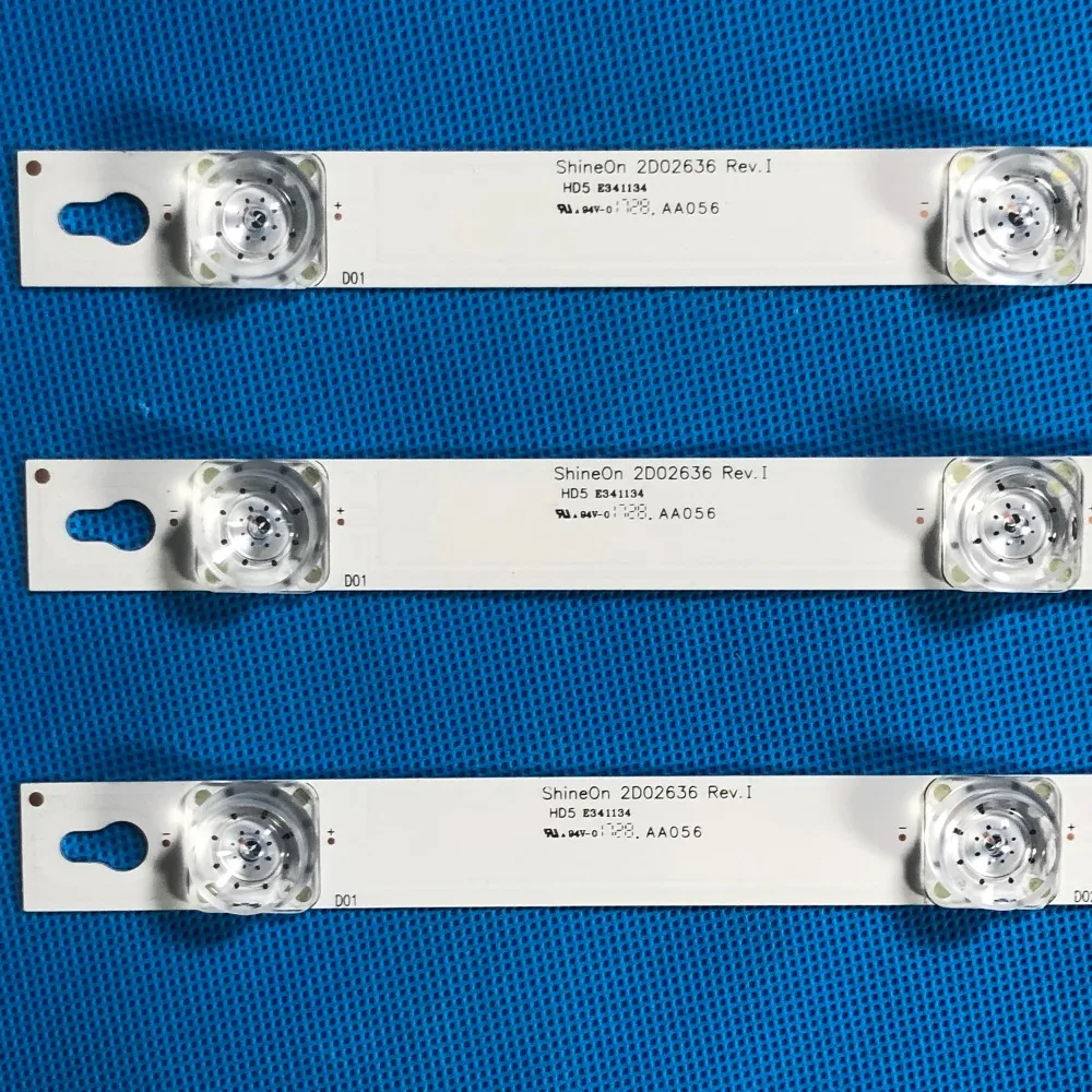 1 комплект = 3 шт. светодиодная подсветка для T C L L43E5800A UD OEM43LB06 LED3030F2.1 V1.2 DS 4C LB4308